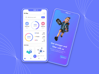 Fitness App Design