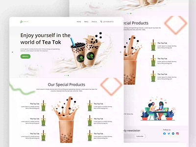 bubble tea shop design