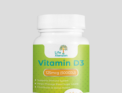 Vitamin Supplement label design. cbd label creative label design label packaging labeldesign minimalist modern product label supplement label supplements