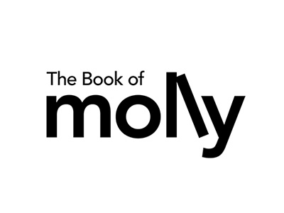 The Book Of Molly blog blog logo book book logo logo logo design