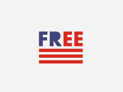 Free america flag flag logo free logo freedom logo logo design usa