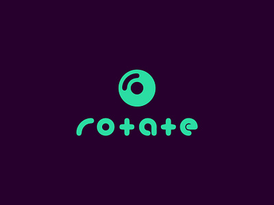 rotate logo logo design minimal logo r logo rotate