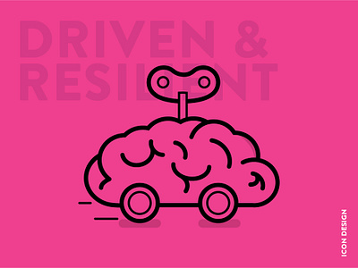 Icon Design - Driven & Resilient