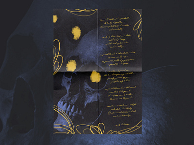 Emily Dickinson design emily dickinson graphic design photoshop poem poster design typography