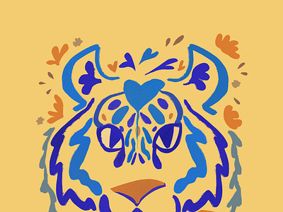 Blue Striped Tiger