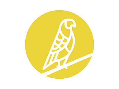 Pretty Bird beak bird falcon flat idenity identity design illustration illustrator line practice
