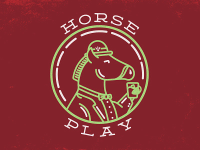 Horse Play classy denver design graphic horse kentucky derby line park burger races