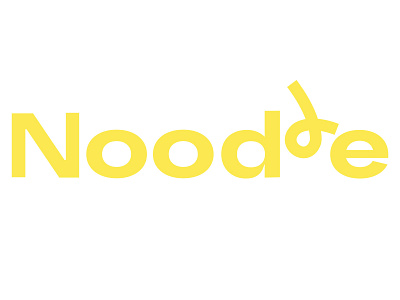 Noodle logo fun identity branding logo noodle noodles yellow