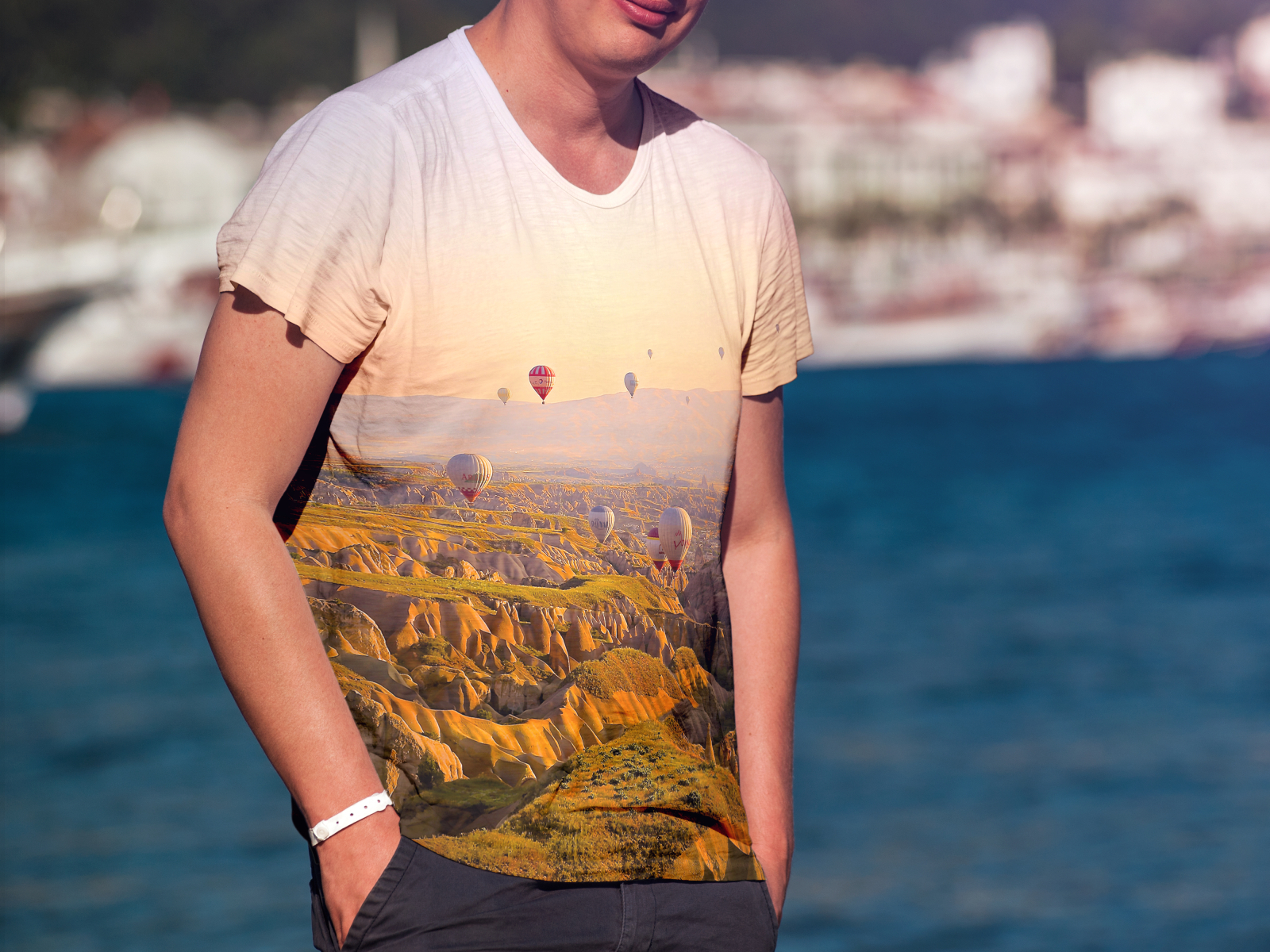 Landscape t-shirt design by ambreen on Dribbble