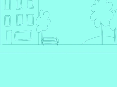 Happiness animated gif animation 2d characterdesign framebyframe gif illustraion motion
