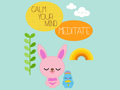 Calm Your Mind, Meditate children classroom emotional regulation health kids art mental health well being