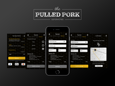 The Pulled Pork - Credit Card Checkout - DailyUI002