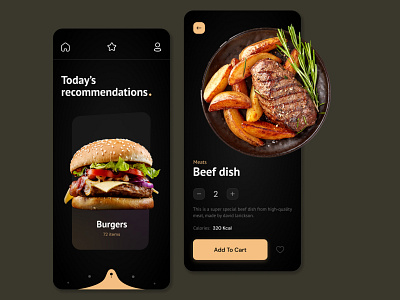 Foody station- delivery app app app design app designer app ui design ui ux