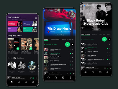 MN Radio - music streaming application app app design app designer app ui design ui ux