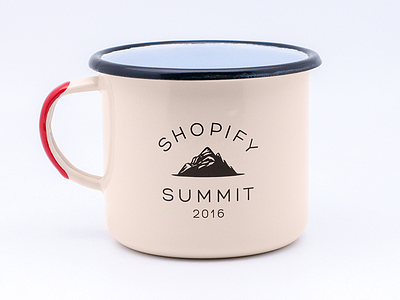 Shopify Summit Enamel Mug