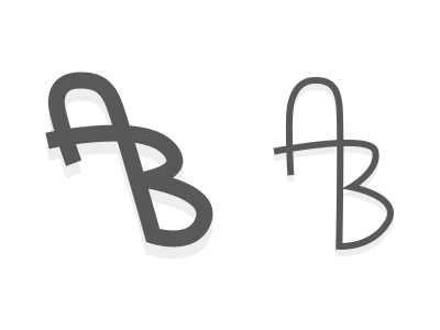 AB logo logo