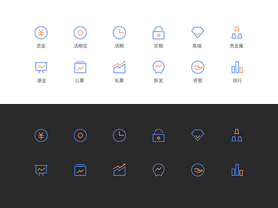 金融图标 icons