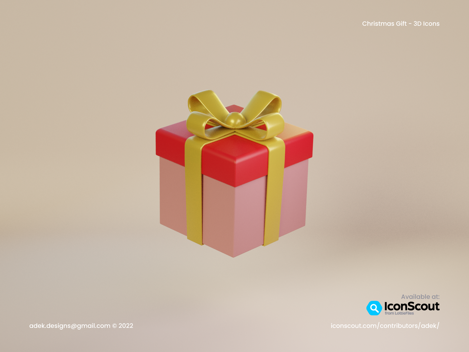3D Christmas Gift Box with HTML + CSS - DEV Community
