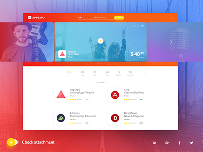Expos designs, themes, templates and downloadable graphic elements on  Dribbble