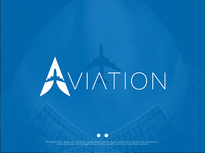 AVIATION abstract abstract logo air force air service aviation aviation logo business cards concept font logo logo design logomark minimal modern pilot plan logo