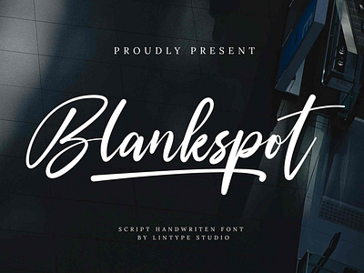 Blankspot  - Script Handwritten