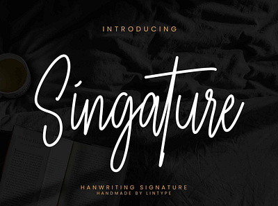 Singature - Handwriting Signature brand identy branding calligraphy design design logo font graphic design lettering logo typography