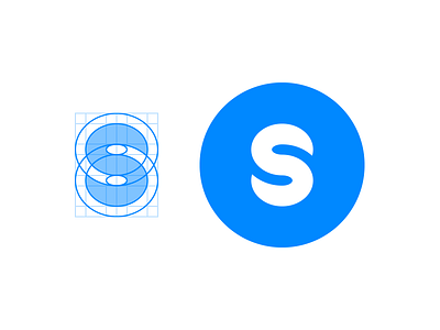Skole – logo v2 blue circle logo s school skole