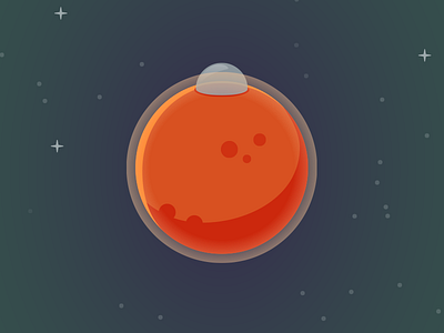 Stellæ Martis mars orange planet sci fi space stars