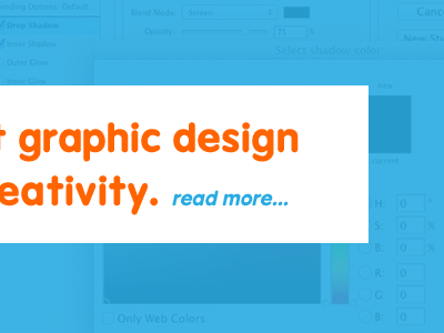 Site redesign blue orange redesign simple site type web