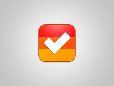 Clear icon redesign app brand clear icon ios red redesign simple todo warm
