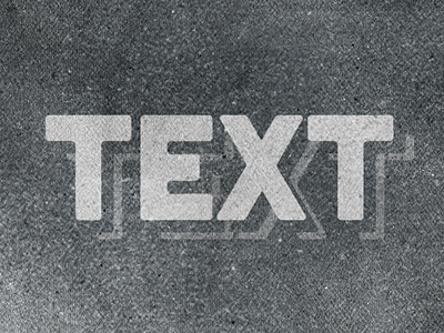 Texture classic cubano font style test texture type vintage