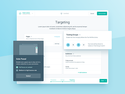 Target Audience Management Webapp