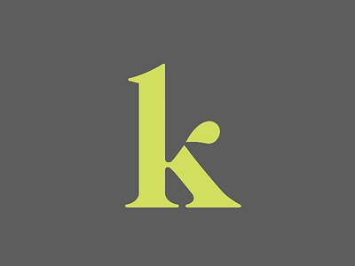 k. chartreuse grey hand lettering l lettering logo mark serif type