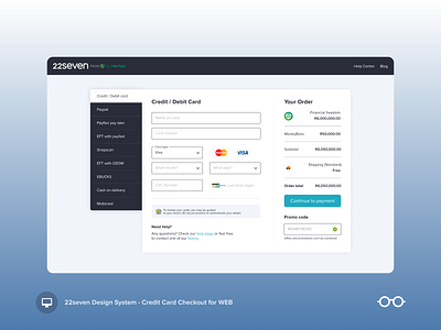 Daily UI  002 Credit Card Checkout   WEB