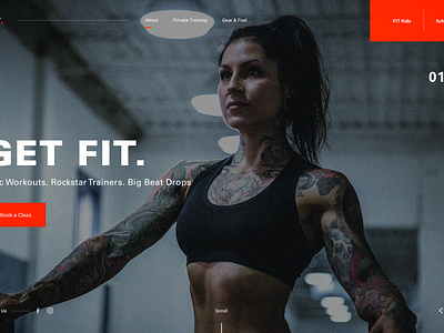 FIT Studio by Four Fries on Dribbble