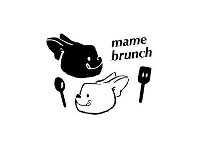 mame brunch branding logo
