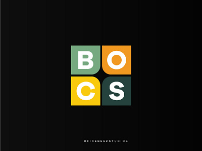 BOCS Pizza Logo Design