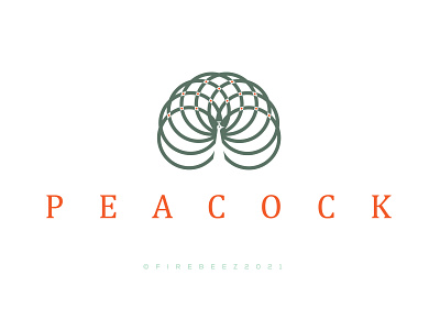 Peacock Logo art blackonewhitegk concept design firebeez gradient icon illustration illustrator logo peacock peacocklogo symbol