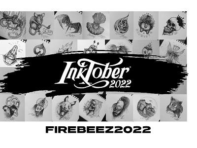 Inktober 2022 art blackonewhitegk drawing firebeez ink inktober inktober2022 pendrawing pensketch sketch