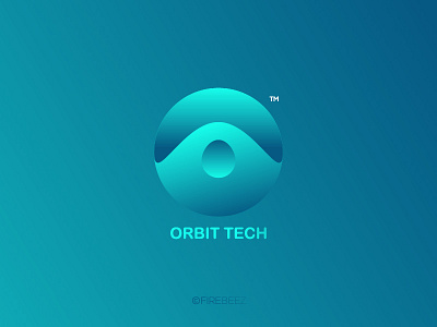 Orbit Tech Logo design blackonewhitegk branding firebeez graphicdesign logo orbittech technology