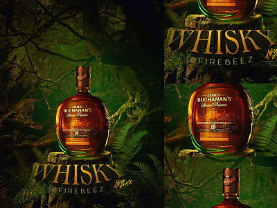 Whisky Concept Retouching Photo Manipulation art blackonewhitegk design firebeez manipulation photomanipulation photoshop poster wisky