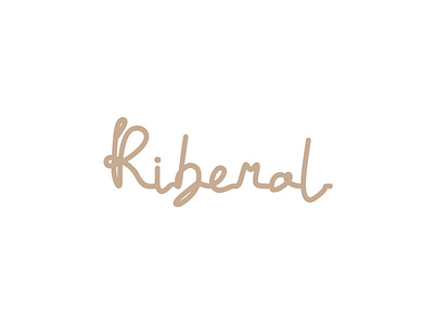 Riberal (handwritten font)