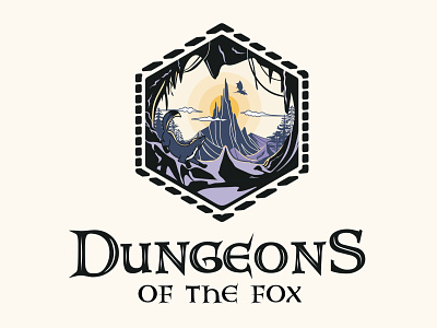 Dungeons Of The Fox abstract logo beautiful font brand identity business logo colorful logo custom logo design fonts graphic design illustration logo logo animation logo design logo illustration logo redesign mascot logo minimalistic logo text logo unique logo vector logo