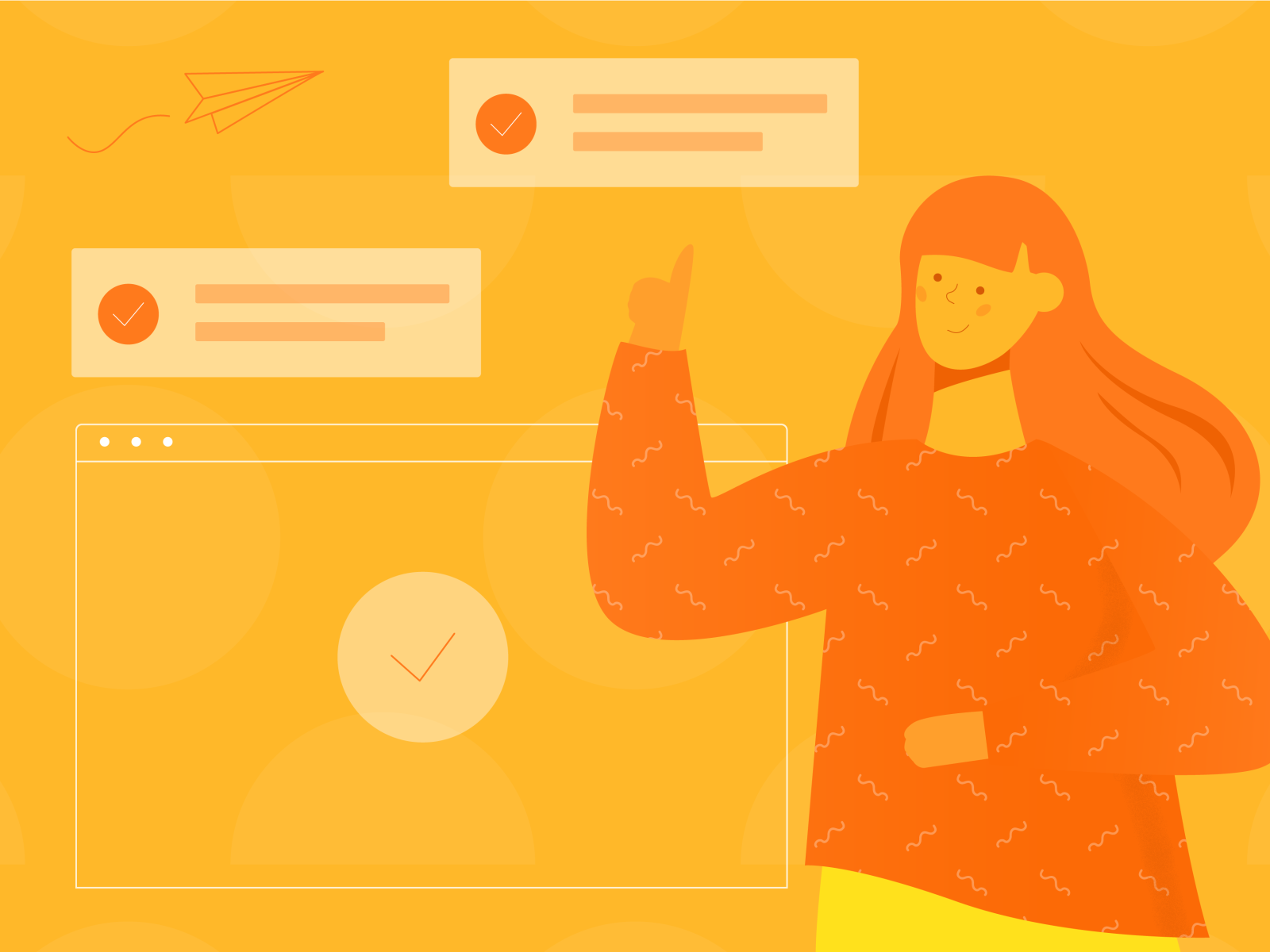 Illustration Character Use Website Template by WebWaveCMS on Dribbble Illustration Character Use Website Template by WebWaveCMS on Dribbble
