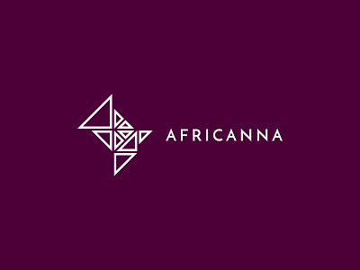 Africanna branding identity logo logomark typography