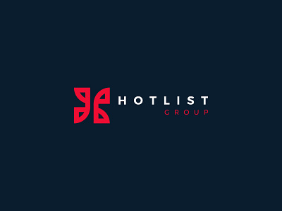 Hotlist Logo branding identity logo logomark typography
