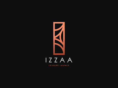 Izzaa branding identity logo logomark typography