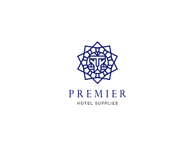 Premier Hotel branding identity logo logomark typography