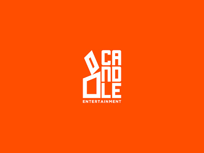 Candle branding identity logo logomark typography