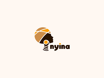 Nyina Cosmetics branding grid identity illustration logo logomark typography vector